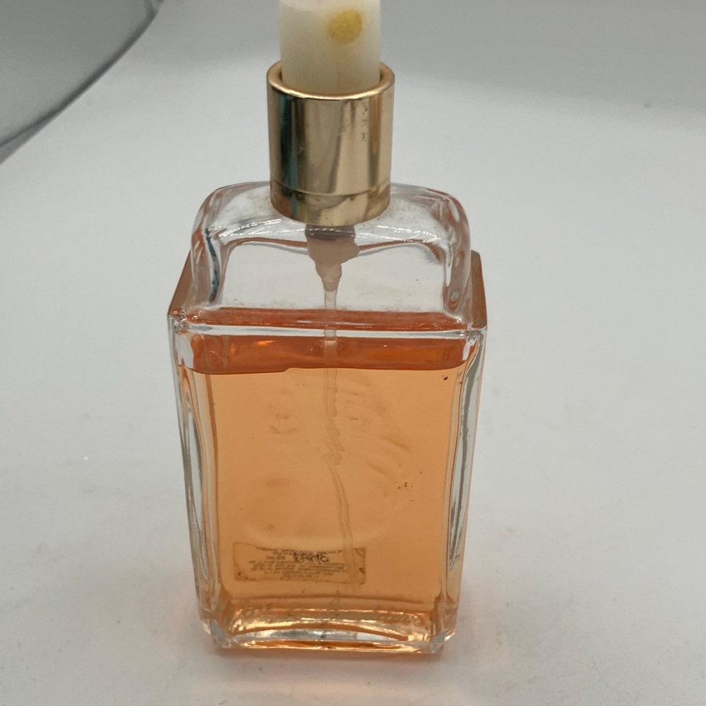 White shoulders Perfume Bottle .82 ml.  3/4 full